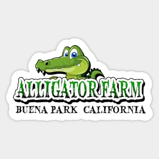 Alligator Farm Sticker